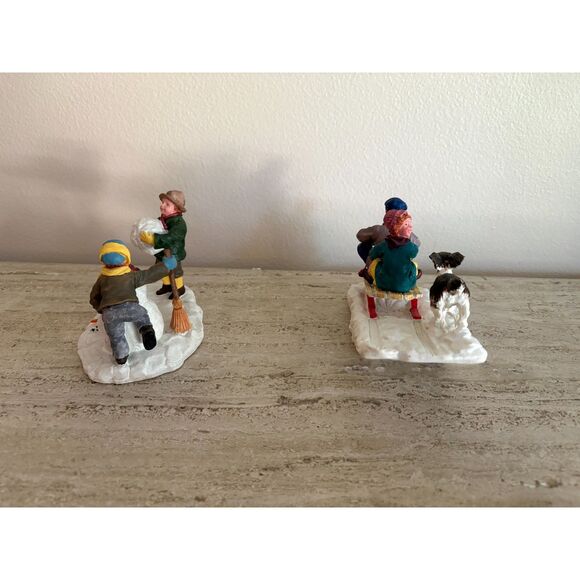 Lot of 2 VTG Lemax Figurines - Picture 4 of 6